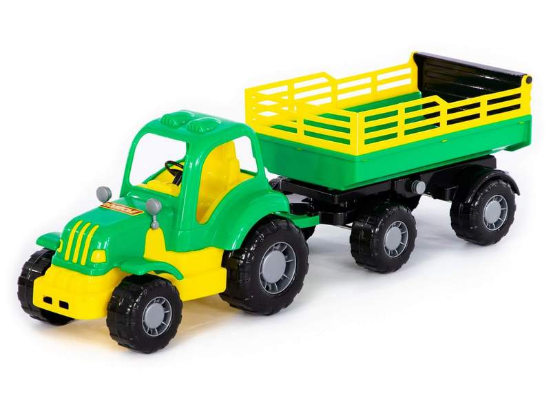 Трактор "Силач" с прицепом №2