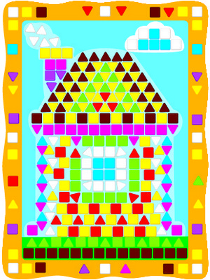 Купить оптом ART Мозаика "Домик" в Луганске