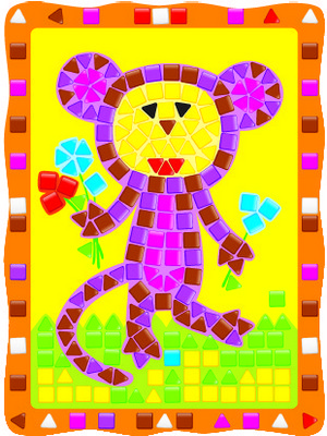 Купить оптом ART Мозаика "Обезьянка" в Луганске