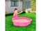 Песочница пластик. DOLU «Ракушка» (песок/вода) 74*80*20 см розовая 1