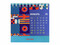 Календарь-домик 100*100 мм «АБСТРАКТНЫЕ УЗОРЫ-1» с блоком для записи (гребень, мелов. бумага) 0