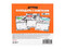 Календарь настенный перекидной 200*200 мм «ДИНОЗАВРЫ — 5» с наклейками (скрепка, мелов. бумага) 4