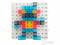 Набор учимся счету до 100 «Мозаика и узоры» (кубики полупрозрачные соединяющиеся 2 см 150 шт) 4